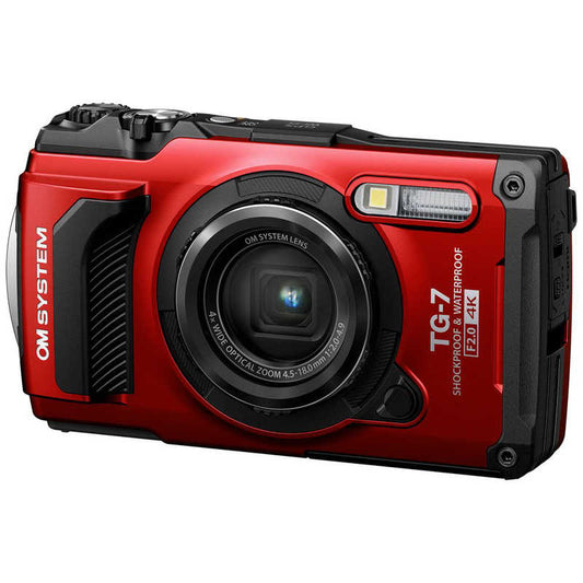 OM SYSTEM 紧凑型数码相机 Tough TG-7 TG7RED [红色]
