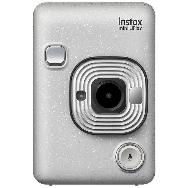富士フイルム instax mini LiPlay チェキ インスタントカメラ[ストーンホワイト]