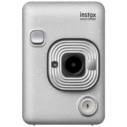 富士フイルム instax mini LiPlay チェキ インスタントカメラ[ストーンホワイト]