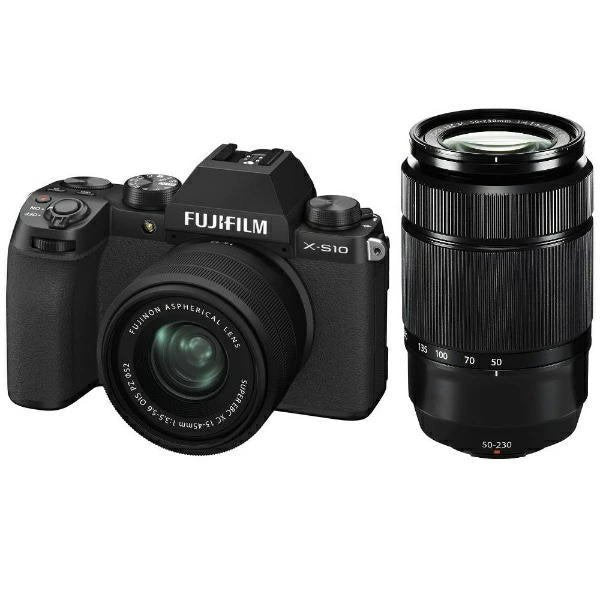 FUJIFILM 富士フイルム ミラーレス一眼 X-S10 ダブルズームレンズキット