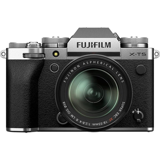 FUJIFILM Fujifilm Mirrorless Camera X-T5 XF18-55mm Lens Kit [Silver]