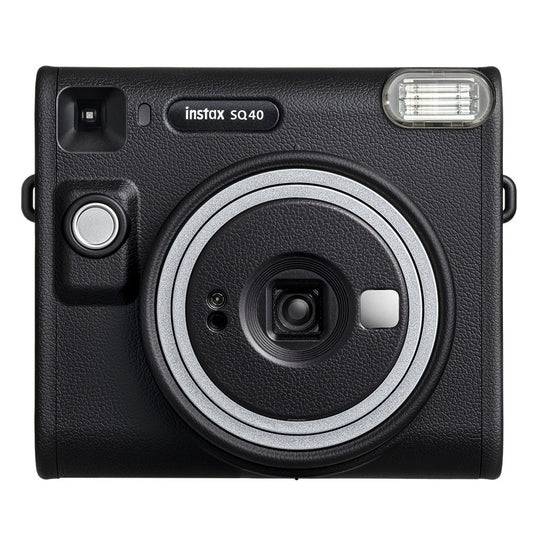 富士フイルムFUJIFILM instax SQUARE SQ40 チェキスクエア [ブラック] インスタントカメラ チェキ