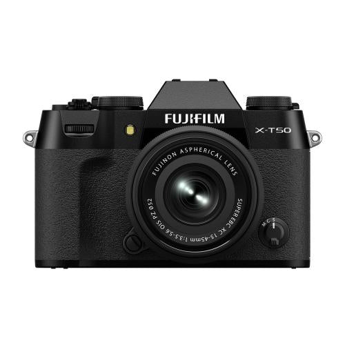 富士フィルム FUJIFILM X-T50 XC15-45mmレンズキット [ブラック] ミラーレスカメラ デジタル一眼カメラ