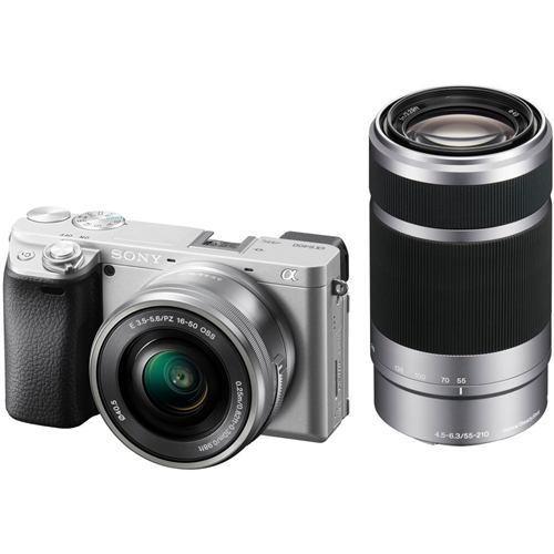 SONY ソニー デジタル 一眼 カメラ デジカメ α6400 ILCE-6400Y ダブルズーム レンズキット [シルバー]