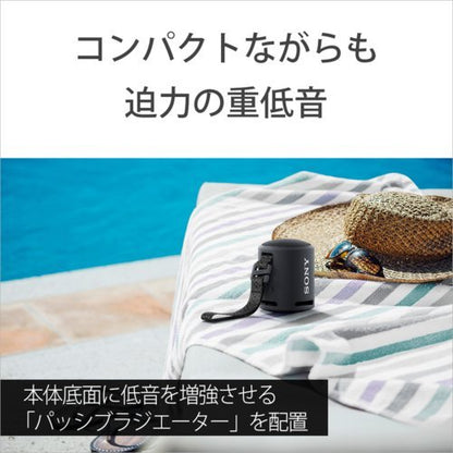 SONY Wireless Portable Speaker SRS-XB13 (B) [Black] 