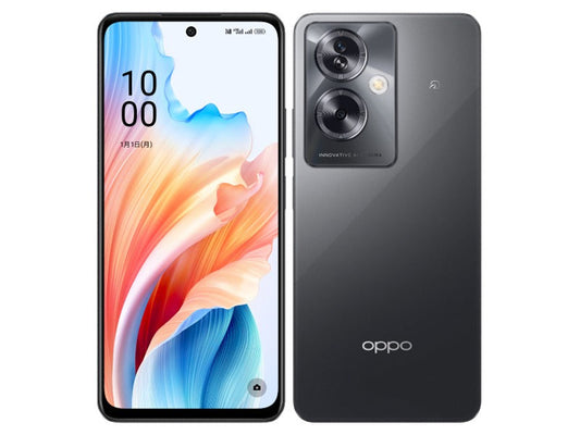 OPPO Ymobile 版无 SIM 卡智能手机 OPPO A79 5G 128GB A303OP 神秘黑