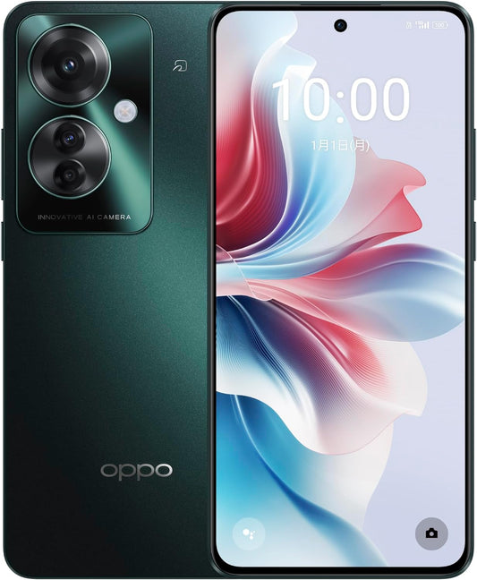 OPPO Reno11 AY!移动版墨绿色无卡8+128GB