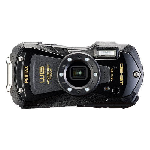 PENTAX Compact Digital Camera Waterproof Digital Camera PENTAX WG-90 [Black]