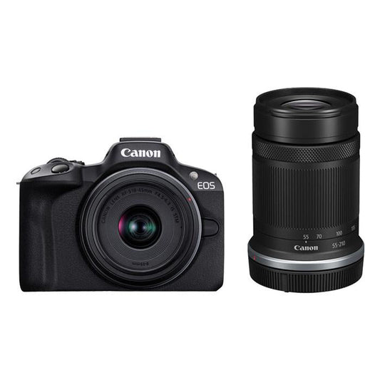 CANON キヤノン EOS R50 ダブルズームキット ブラック ミラーレスカメラ