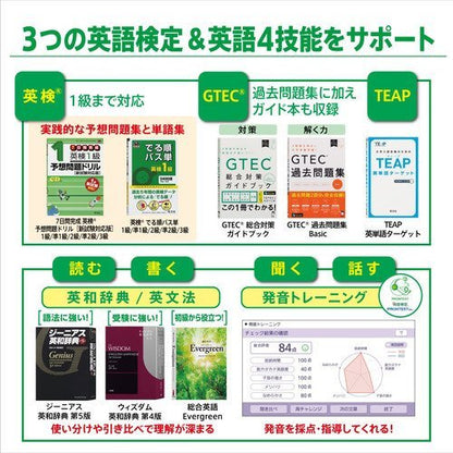CASIO Electronic Dictionary EX-word XD-SX4810WE [White] 