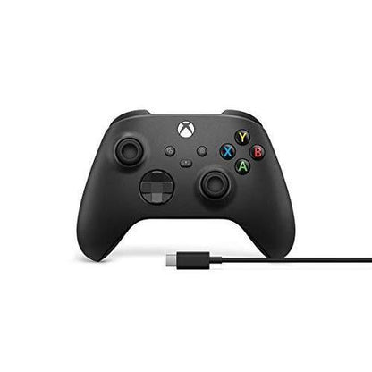 Xbox SeriesX SeriesS ワイヤレス コントローラー USB-C ケーブル ブラック