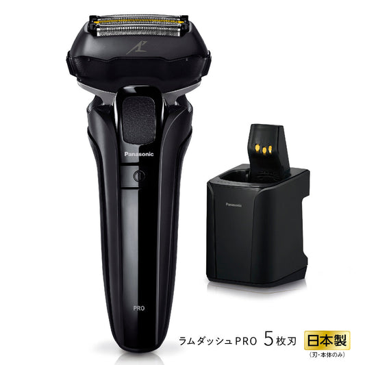 松下 Lamdash Pro5 男士剃须刀 黑色 [电动剃须刀/5 刀片/自动清洁] ESLV7WK