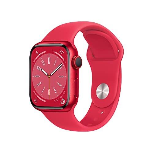 Apple アップル Apple Watch Series 8 GPS+Cellularモデル 41mm MNJ23J/A REDスポーツ アップルウォッチ