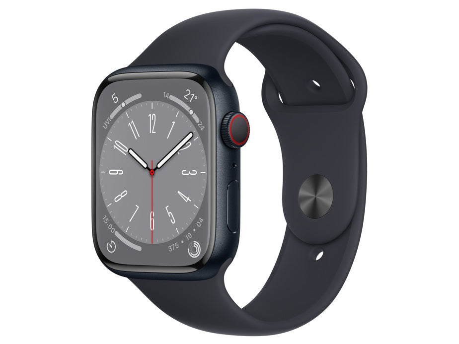 Apple Watch Series 8 GPS+Cellular 45mm MNK43J ミッドナイトスポーツバンド