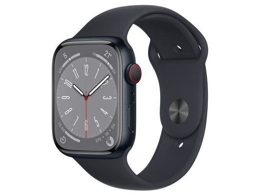 Apple Watch Series 8 GPS+Cellular 45mm MNK43J ミッドナイトスポーツバンド