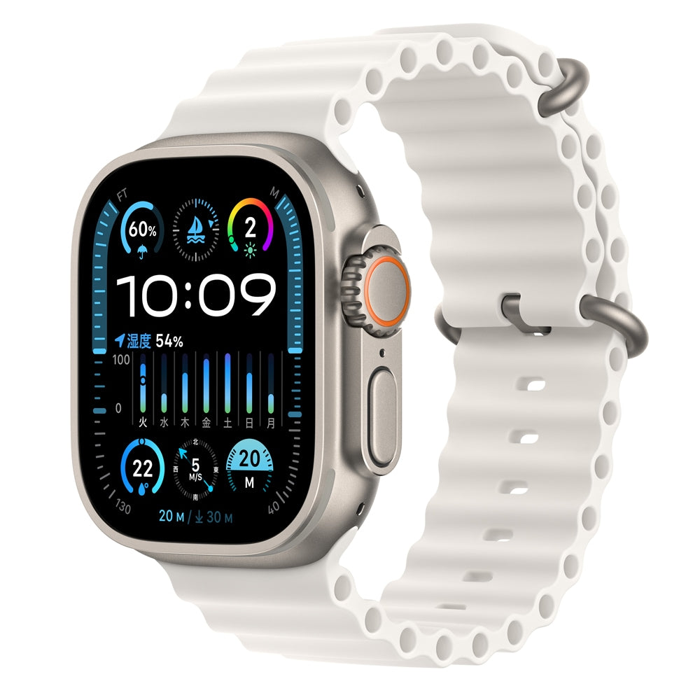 Apple Apple Watch Ultra 2 GPS + Cellular Model 49mm MREJ3J/A [White Ocean Band]