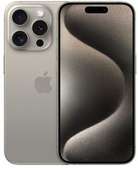 Apple iPhone15 Pro SIM-free smartphone 128GB MTU93J/A Natural Titanium KW