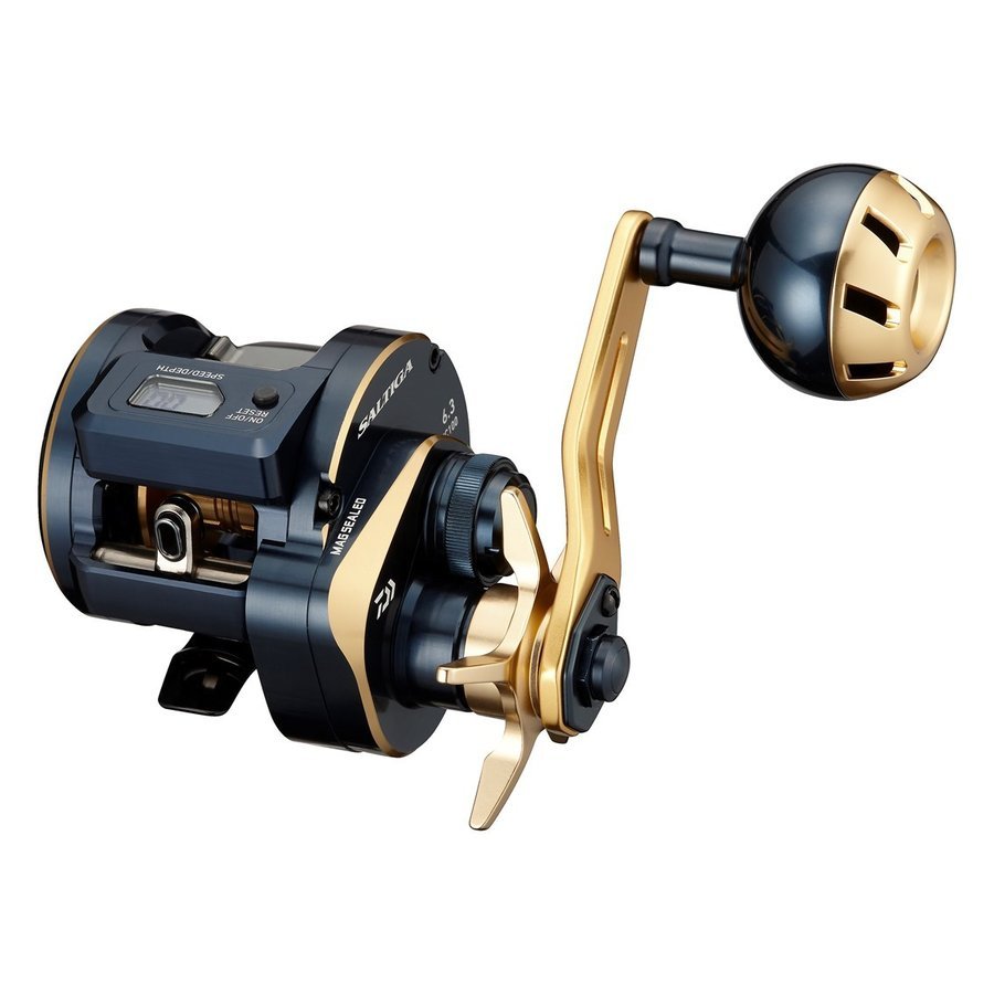 Daiwa Saltiga IC 100L 2021款，左手手柄，左手卷线器