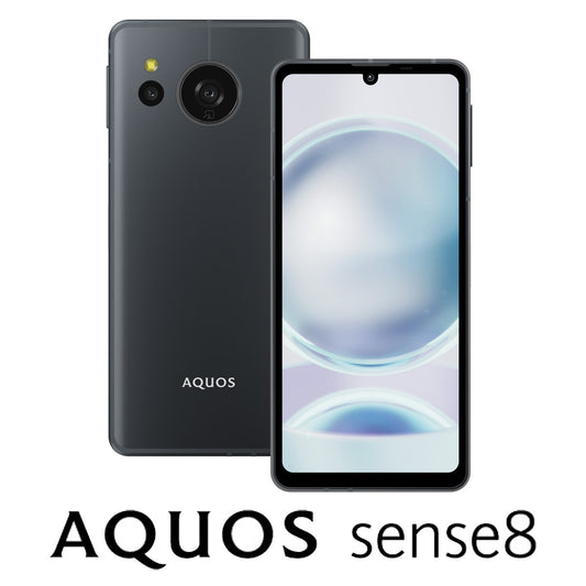 Sharp AQUOS sense8 6GB/128GB/SIM-free/6.1 inch/5G/waterproof/dustproof cobalt black SH-M26-B