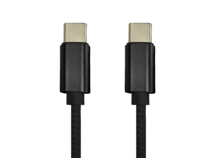 Lazos Type-C to C Charging Data Transfer USB3.2 Gen2 PD Max 60W 1m USB Cable Fast Charging Lazos Black
