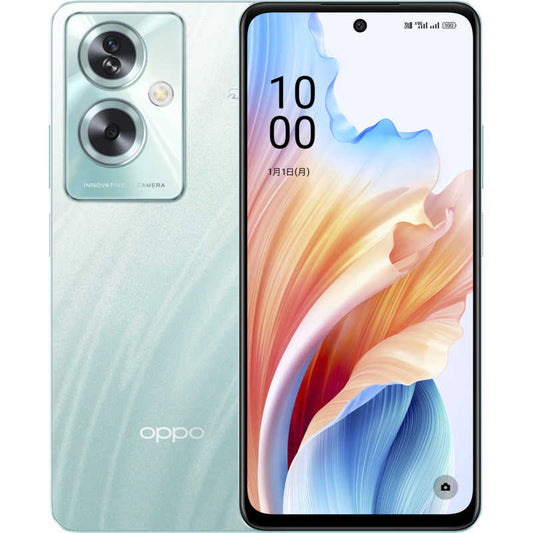 OPPO A79 5G 无 SIM 卡智能手机 6.7 英寸 4GB/128GB [荧光绿] CPH2557GR