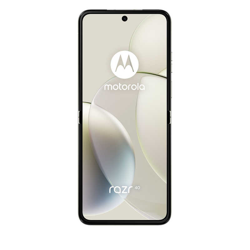 Motorola モトローラ スマートフォン motorola razr 40 SIMフリー [バニラクリーム] PAYC0001JP