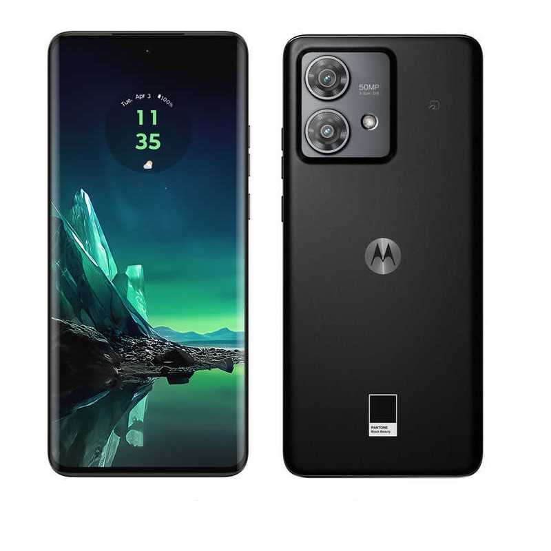 摩托罗拉无 SIM 卡智能手机 motorola edge 40 neo [Black Beauty]