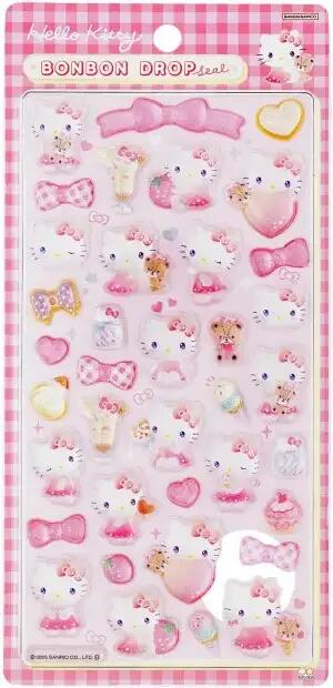 Bonbon Drop Stickers Hello Kitty Pink [S8812101] 