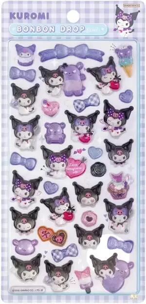 Bonbon Drop Sticker Kuromi [S8812160] 