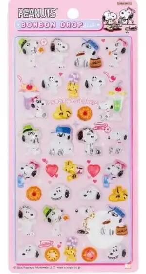 Bonbon Drop Stickers: Snoopy and his siblings [S8812209] 