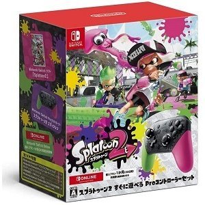 Nintendo Switch 任天堂 (Switch)スプラトゥーン2 すぐに遊べる Proコントローラーセット