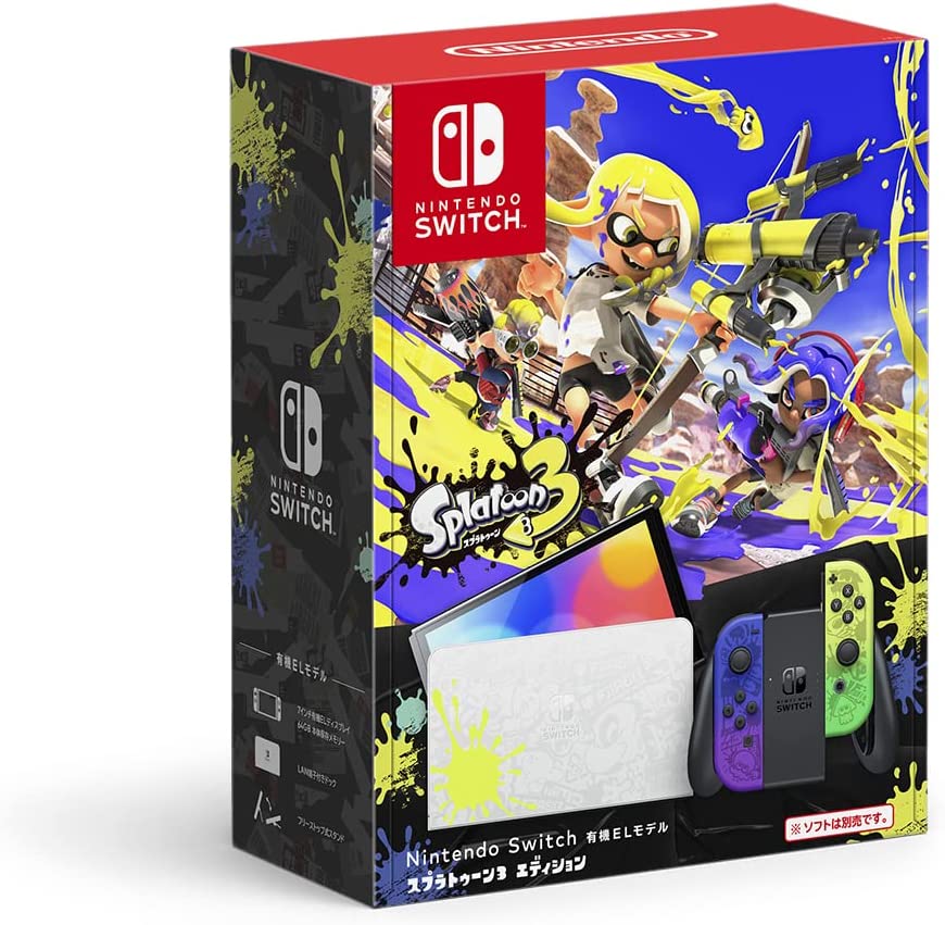 Nintendo Switch (OLED model) Splatoon 3 Edition Nintendo Nintendo Switch Console