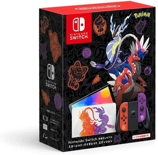 Nintendo Switch (OLED model) Scarlet Violet Edition Pokemon Pocket Monsters Nintendo Console