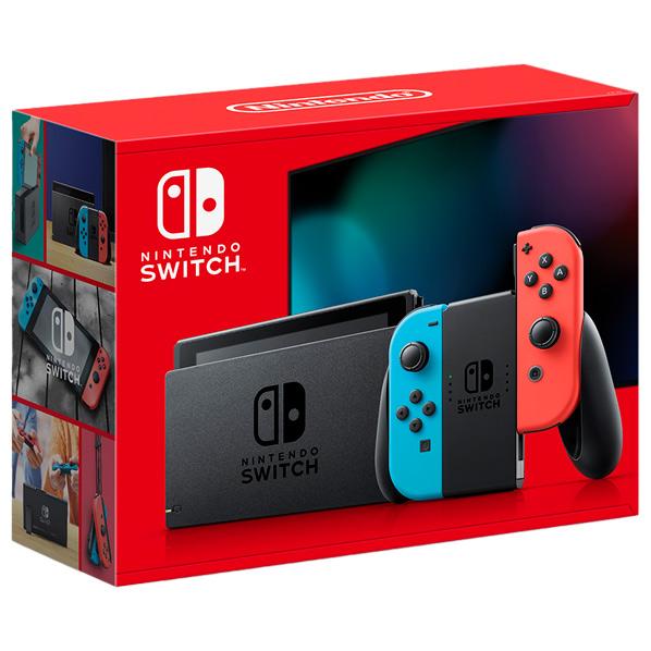 Nintendo Switch Console Nintendo Switch HAD-S-KABAH [Neon Blue/Neon Red] 2022 New Model