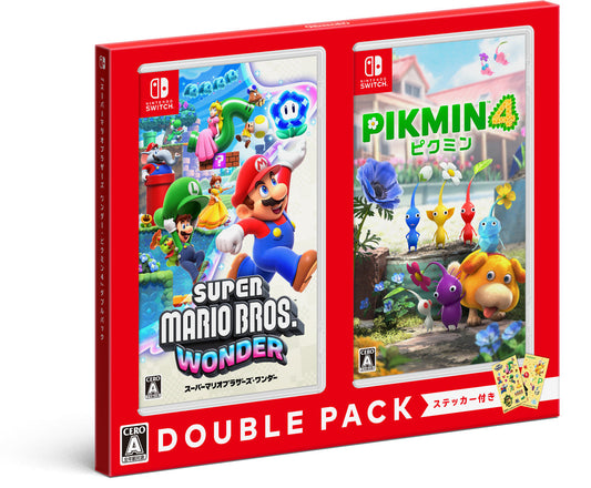 任天堂『スーパーマリオブラザーズ ワンダー・ピクミン4』ダブルパック [Nintendo Switch]
