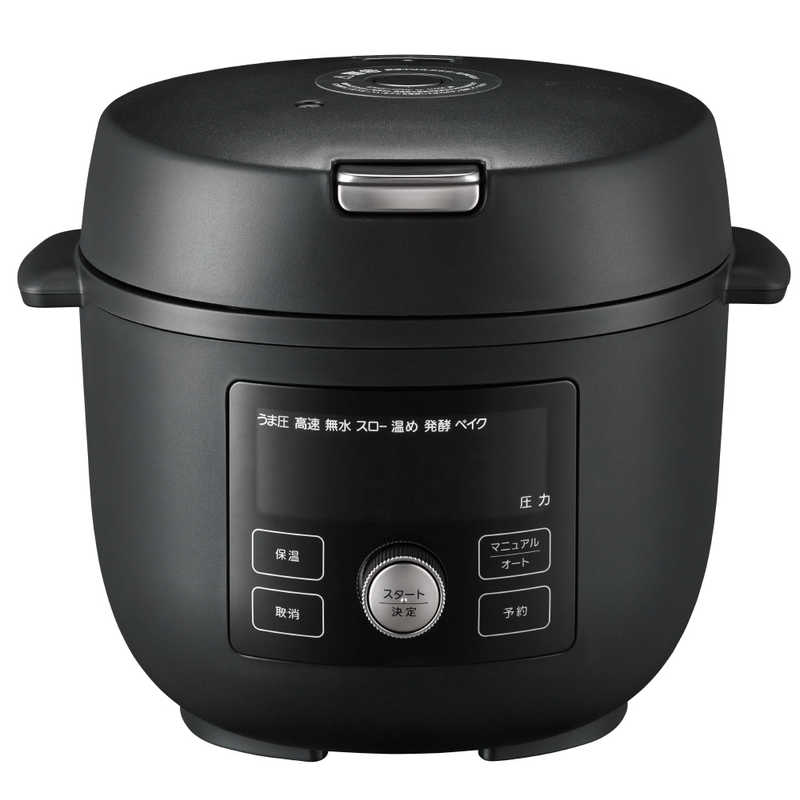 TIGER Electric Pressure Cooker 1.4L COOKPOT COK-A220-KM [Matte Black]