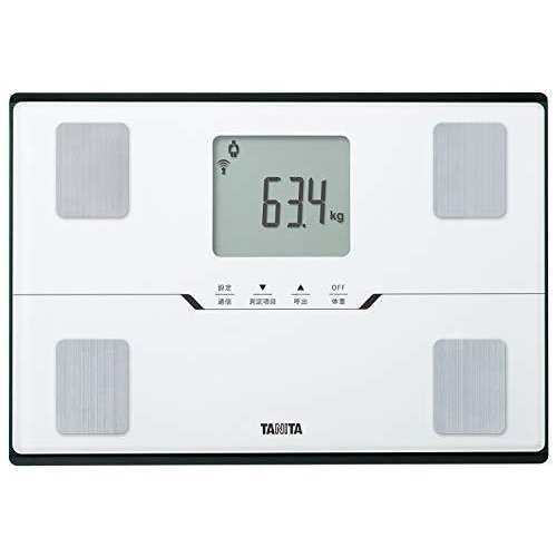 Tanita Body Composition Monitor BC-768 [Pearl White] Body Weight Scale Body Fat Monitor Smartphone Linked Slim 