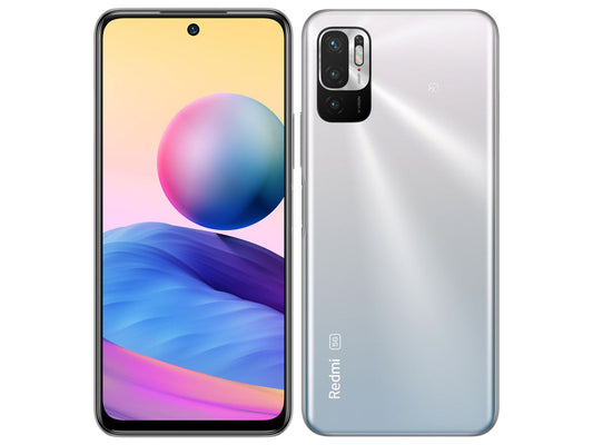 小米 Redmi Note 10 JE XIG02 无 SIM 卡智能手机 铬银