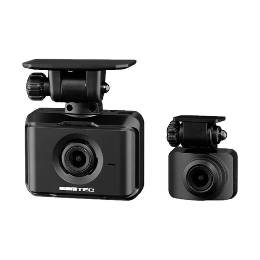 コムテック ZDR017 ドライブレコーダー 2カメラ 前後カメラ対応 Full HD 200万画素 一体型