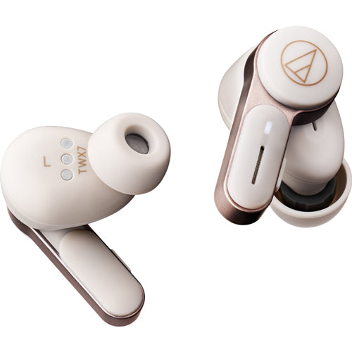 Audio-Technica Fully Wireless Earphones [Rich White] ATH-TWX7 WH Noise Cancelling