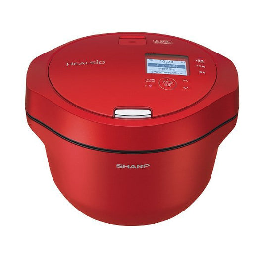 シャープ SHARP ヘルシオ ホットクック KN-HW24G-R [レッド系] 無水調理 電気調理鍋 IoT家電