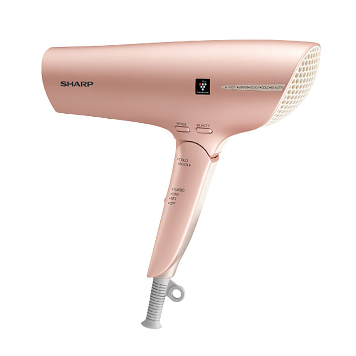 SHARP Plasmacluster Hair Dryer beaute A IB-NP9-P Camel Pink Low temperature High air volume Heat damage suppression Gift wrapping available