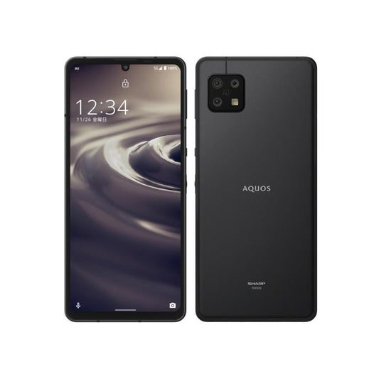 SHARP AQUOS sense6s SH-RM19s 64GB Black Rakuten Edition SIM-free
