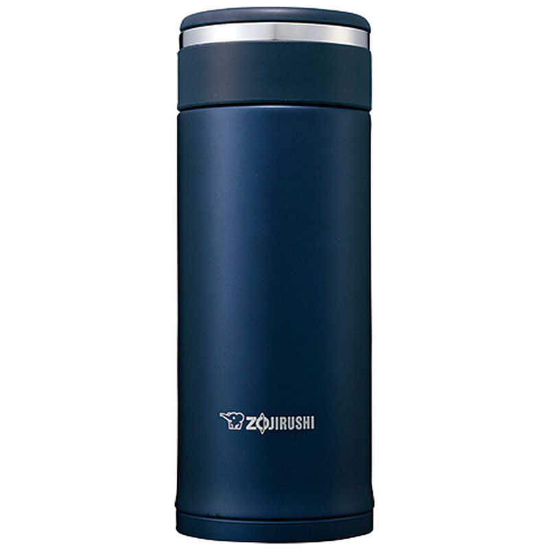 ZOJIRUSHI Stainless Steel Water Bottle 360ml SM-JF36-AD Navy