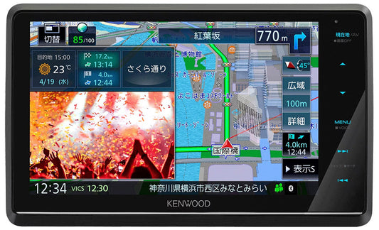 KENWOOD ケンウッド 彩速ナビ カーナビ 8V型フローティングモデル MDV-S810F