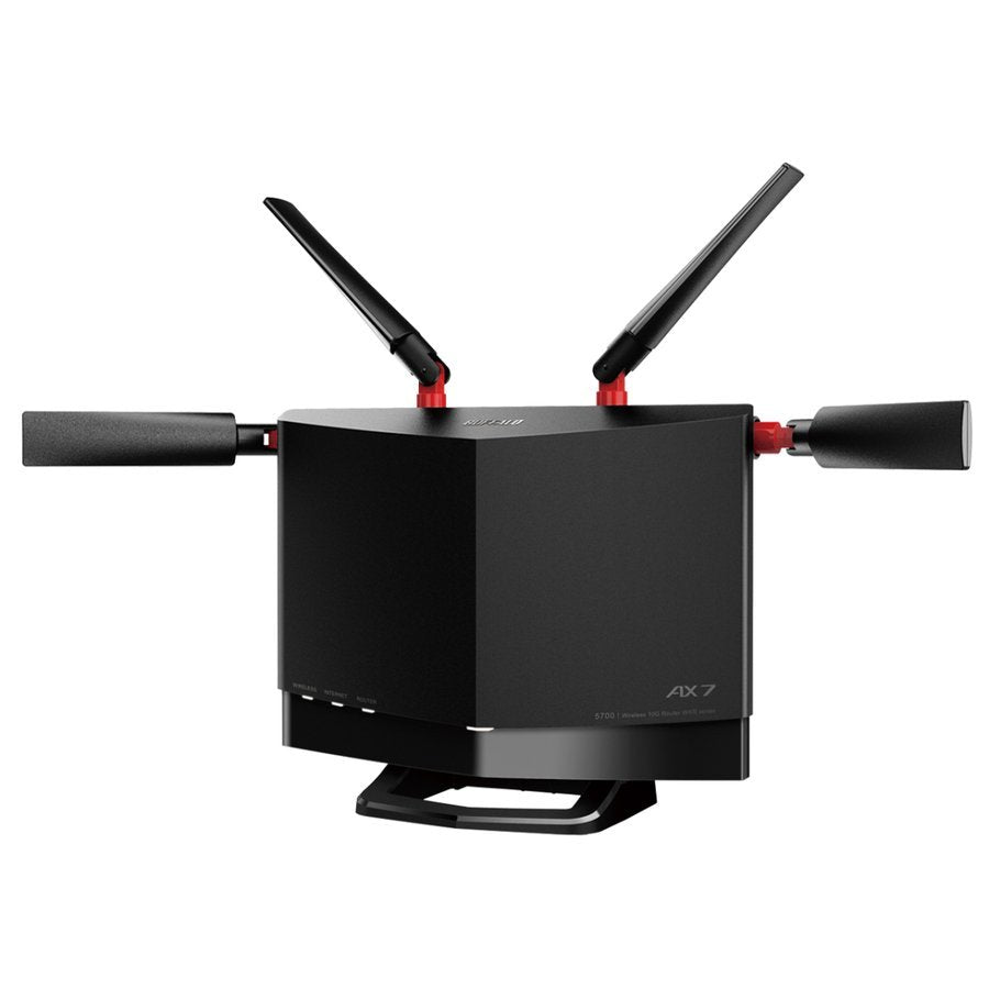 BUFFALO バッファロー Wi-Fiルーター 無線LANルーター AirStation WXR-5700AX7S [ブラック]