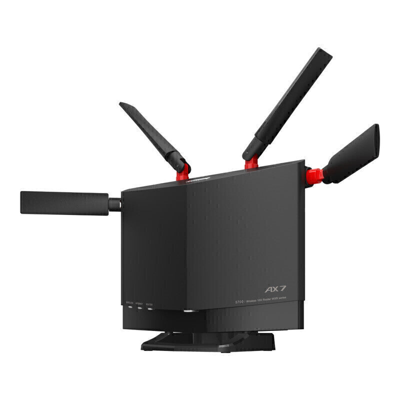 BUFFALO AirStation WXR-5700AX7P [Black] Wireless Router Wi-Fi 6 Compatible Router
