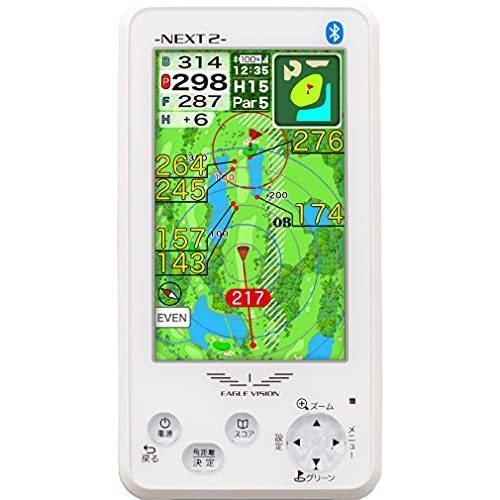 EAGLE VISION NEXT2 EV-034 Golf Navigation System [White] 