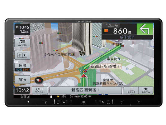 パイオニア PIONEER カーナビ 楽ナビ カロッツェリア AVIC-RQ720 [9型 /ワンセグ /Bluetooth対応]