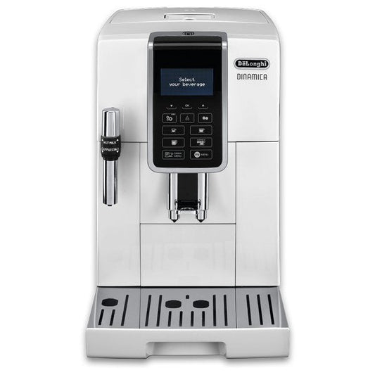 DeLonghi Compact Fully Automatic Coffee Maker Dinamica ECAM35035W